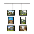 Magnetic Digital Picture case Frame Led Advertising Display Window Show Shelf