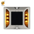 Aluminum Alloy Load 30T Shank Optional Cat Eye Road Stud Traffic Lighting Middle Of Highway Driveway Led Solar Road Stud