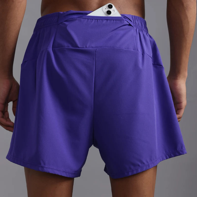 Drawstring Exercise Shorts Dry Fit Sports Gym Men Shorts Custom Running Training Track Shorts