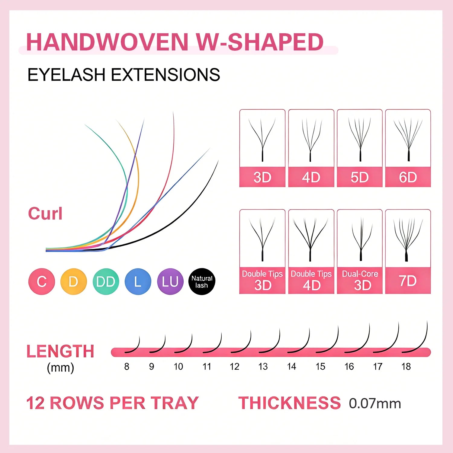 Allison Y Lashes Premade C D Curl Two Tips Black 8-15mm Cashmere Mink Eyelashes Extensions Yy Lash Extensions