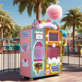 Commercial Fully Automated Cotton Candy Packing Machine New Condition Sizes for Every Venue or Occasion