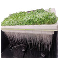 66*34 cm Rectangle Reusable Square Silicone Mesh Mat for Hydroponic Plant Seedlings MegaBDM