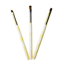 Wholesale Hot Sale Acrylic Handle 3pcs Gel Nail Art Brush Set Crimped Nylon Hair Professional Nail Painting Pens Manicure Tools