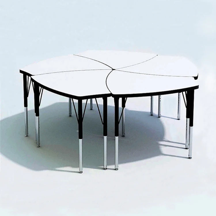 Top Certified Adults Desks Chairs Modern Design Metal School Furnitures with Wheels Economically Priced for University Students