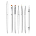 Nail Art Brushes UV Gel Polish Manicure Design Tools Painting Pen Slender Long Line Drawing Brush UV Gel DIY Manicure Tool