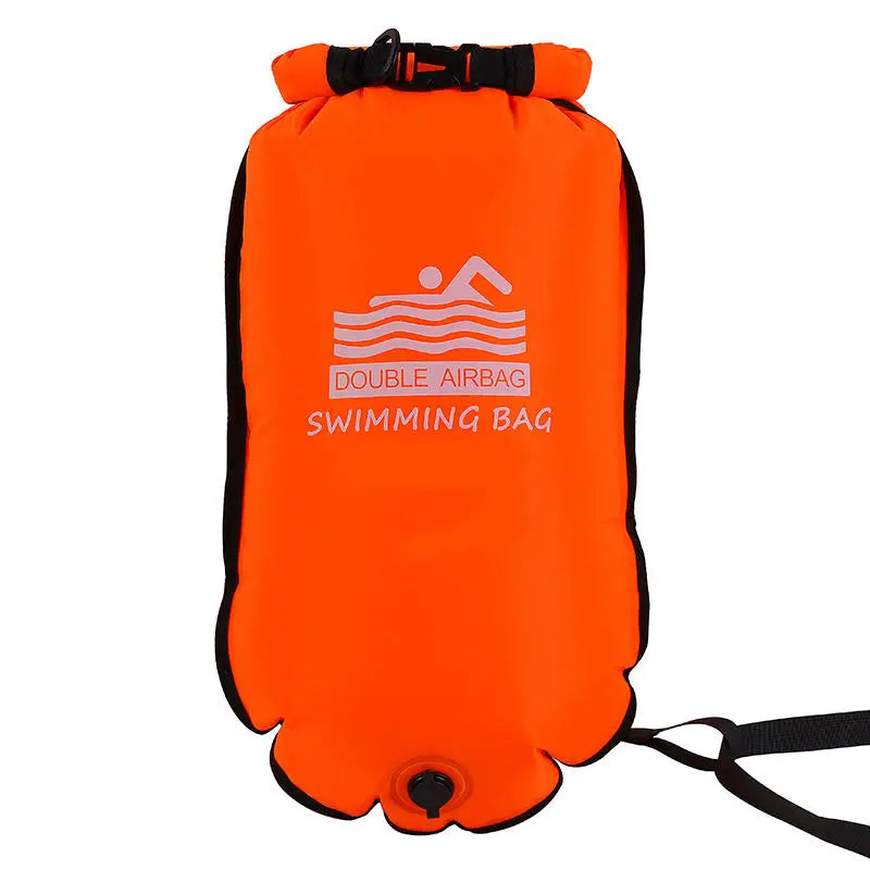Wholesale Fashion Outdoor Swim Buoy Inflatable Waterproof PVC Nylon Open Water Inflatable Swimming Buoy