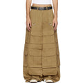 Custom Canvas Cotton Long Multiple Pockets Baggy Cargo Pants for Men