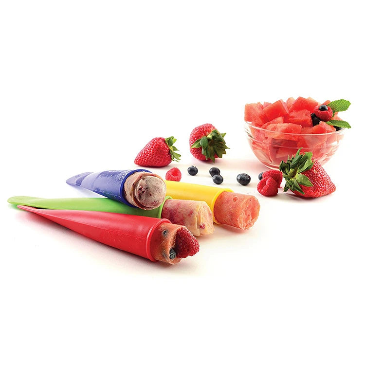 Summer Kitchen Tool DIY Silicone Popsicle Makers Frozen Ice Cream Non-Stick Pop Mold Lolly Mould