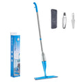 Mops for Floor Cleaning Wet Spray Mop with Washable Microfiber Pads Home or Commercial Use Dry Wet Flat Mop for Hardwood Ceramic