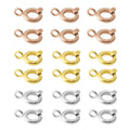 SC Wholesale 5pcs Handmade Jewelry Accessories Chain Connector High Quality Stainless Steel Spring Ring Clasp for Jewelry Making