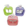 Pink White 500ml 300ml Square Plastic Shower Gel Bottle Body Lotion Split Bottle Travel Size Large Capacity Hand Wash Bottle