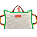 Durable Chew Proof Outdoor Linen Pet Training Pillow Bite Resistant Dog Toy Puppy Teething Bedding Tear Resistant