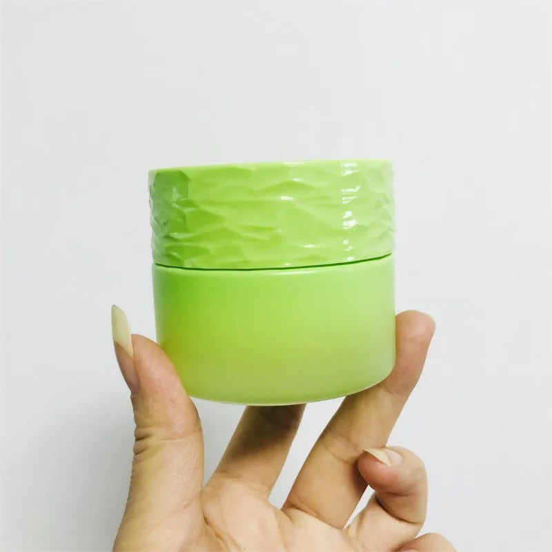 100 ml 50ml 50g Double Wall Serum Glass Skincare Bottle Lotion Design Cosmetic Set Packaging Cylinder Plastic Bottle With Pump