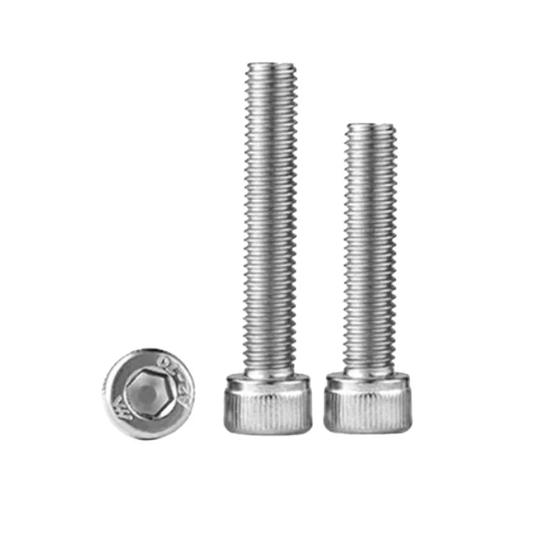 DIN912 M3 M4 M5 304 Stainless Steel Allen Hexagon Hex Socket Cap Head Screw Bolt Length 3.5mm-13mm