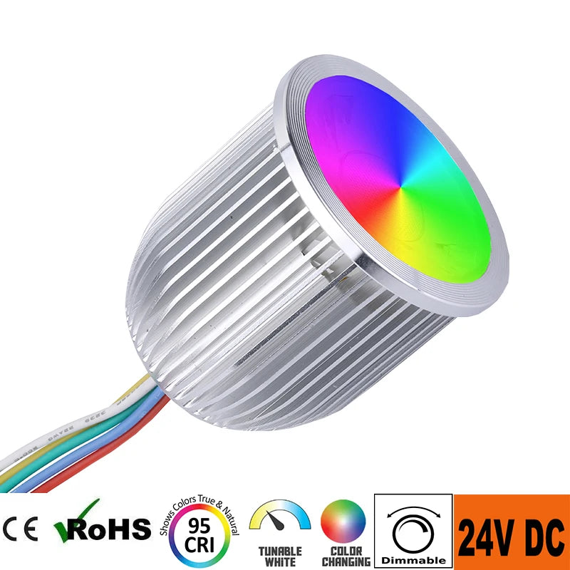 Benory High Efficacy 8w LED Module MR16 Spot Compatible Dali KNX Loxone PWM Smart Home Constant Voltage 24V Recessed Spotlight