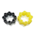 KAIRUITE Cushion CC Iron Core Elastic Pad Rubber MH-CC Coupling with PU Material Plum Blossom Shock Pad and Elastomer Rubber Pad