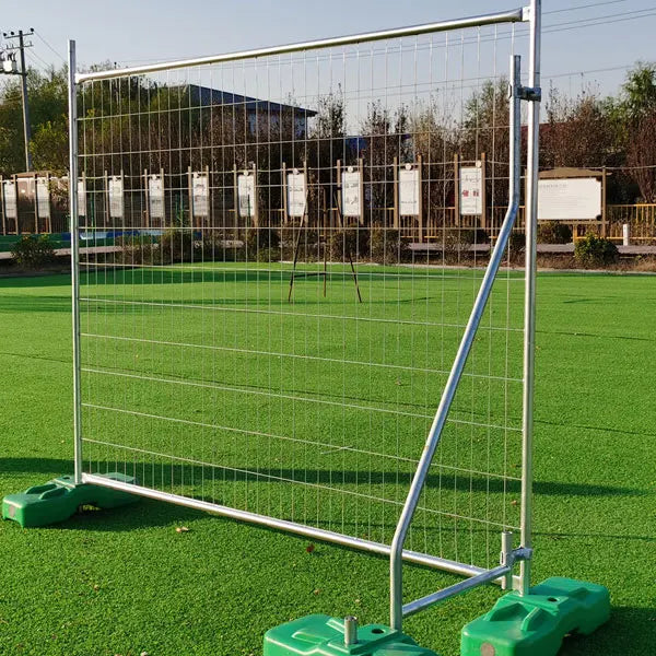 Portable Outdoor 6ft Height Temporary Fence Panels Galvanized Frame Low Maintenance Mobile Panel Australia Standards for Fence