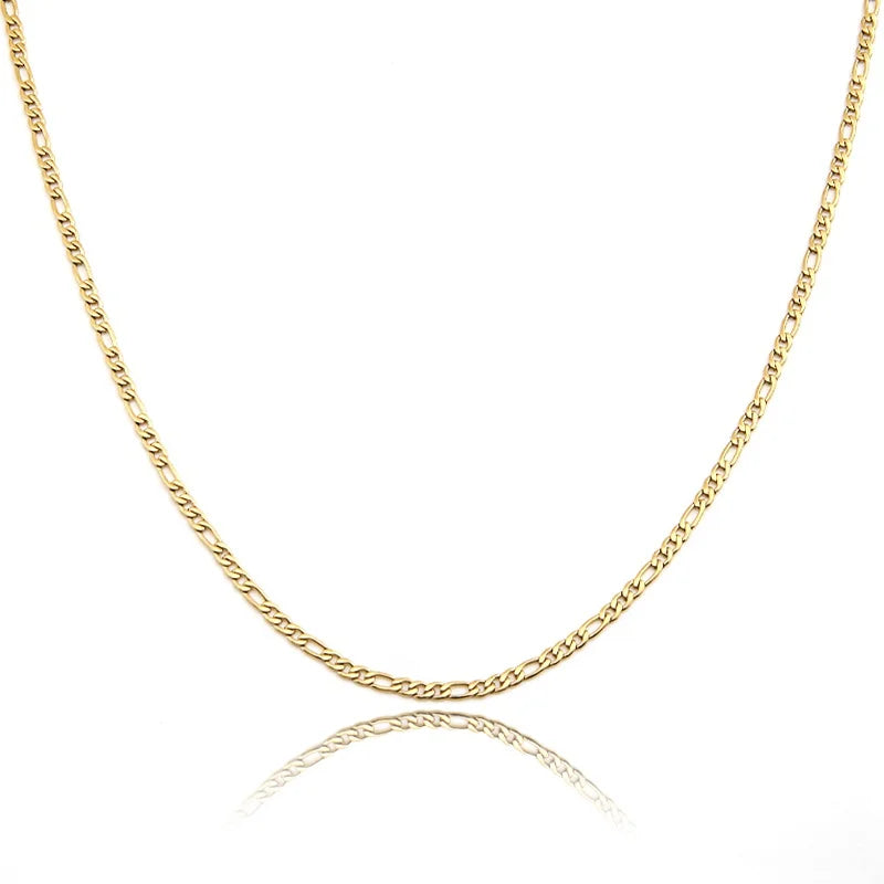 Unique Design 2021 Long Short Cable Chain Necklace Wholesale Steel Stainless Steel Jewelry for Women