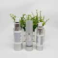 Recyclable 15ml 30ml 50ml Mini Aluminum Pump Luxury Glass Acrylic Airless Cream Lotion Cosmetic Bottle Concealer Foundation Body