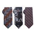 Luxury Brown Ties for Men Paisley Store the Neckties Mens Cravats for Husband's Father's Gifts