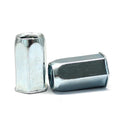 M3M4M5M6M8M10 Zinc Blue and White Zinc Steel Galvanized All Hexagon Rivet Nuts Flat Small Countersunk Head Threaded Insert Nut