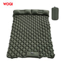 WOQI Lightweight Portable Adult Ultralight Waterproof TPU Camping Mattress with Easy Folding for 4 Seasons Use