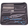 Hair Cutting Scissors 6'' JP Stainless Barber Scissors Thinning Shears Hair Scissors Haircut Set Comb Razor Dropshipping C1001 MegaBDM