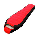 SP2261 Mummy Outdoor Camping Duck Down Sleeping Bag Compact Winter Sleeping Bag Mummy Sleeping Bag