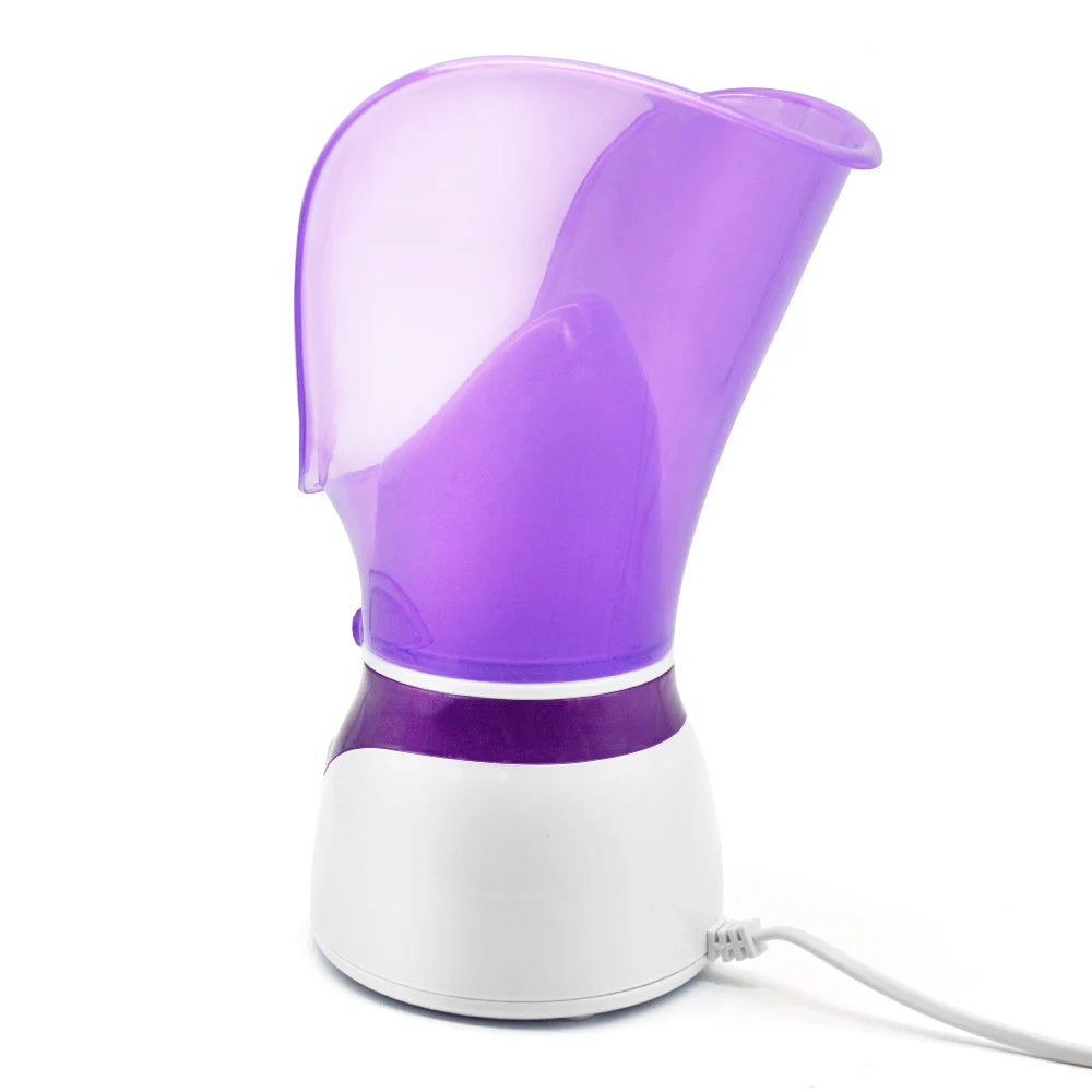 Deep Cleaning ABS Facial Steamer with Thermal Sprayer for Skin Moisture and Deep Cleansing Plug-in