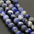 Wholesale Loose Stone Beads Blue Dot Stone for DIY Jewelry Making MS150