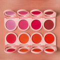 Wholesale Private Label Pressed Powder Pink Plastic Package Single Cruelty Free Face Beauty Custom Logo Blusher Palette