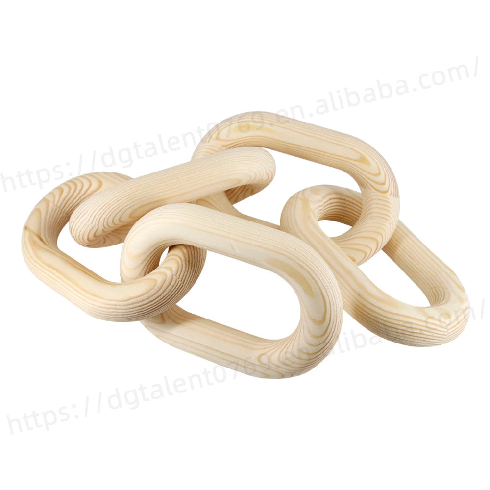 Handcrafted Tailai Wood Chain Knots Custom Coffee Table Accent Rustic Home Decor Artisanal Wood for a Stylish Cozy Living Space
