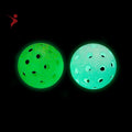 GLOW in Dark Pickleball Balls 40 or 26 Hole Ball PE 74 mm  Practice Baseball Light More Color  Luminous Pickle Paddle Ball