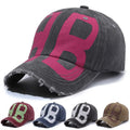 Vintage Distressed Cap Printed Sublimation Logo Dad Hat Baseball Golf Cap Washed Cotton Baseball Cap for Men Women