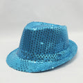 Polyester Romance Style Fedoras Hat for Adult Women Derby Cap Party Costumes Accessories Dance Wedding Favors Bridal Party Gifts