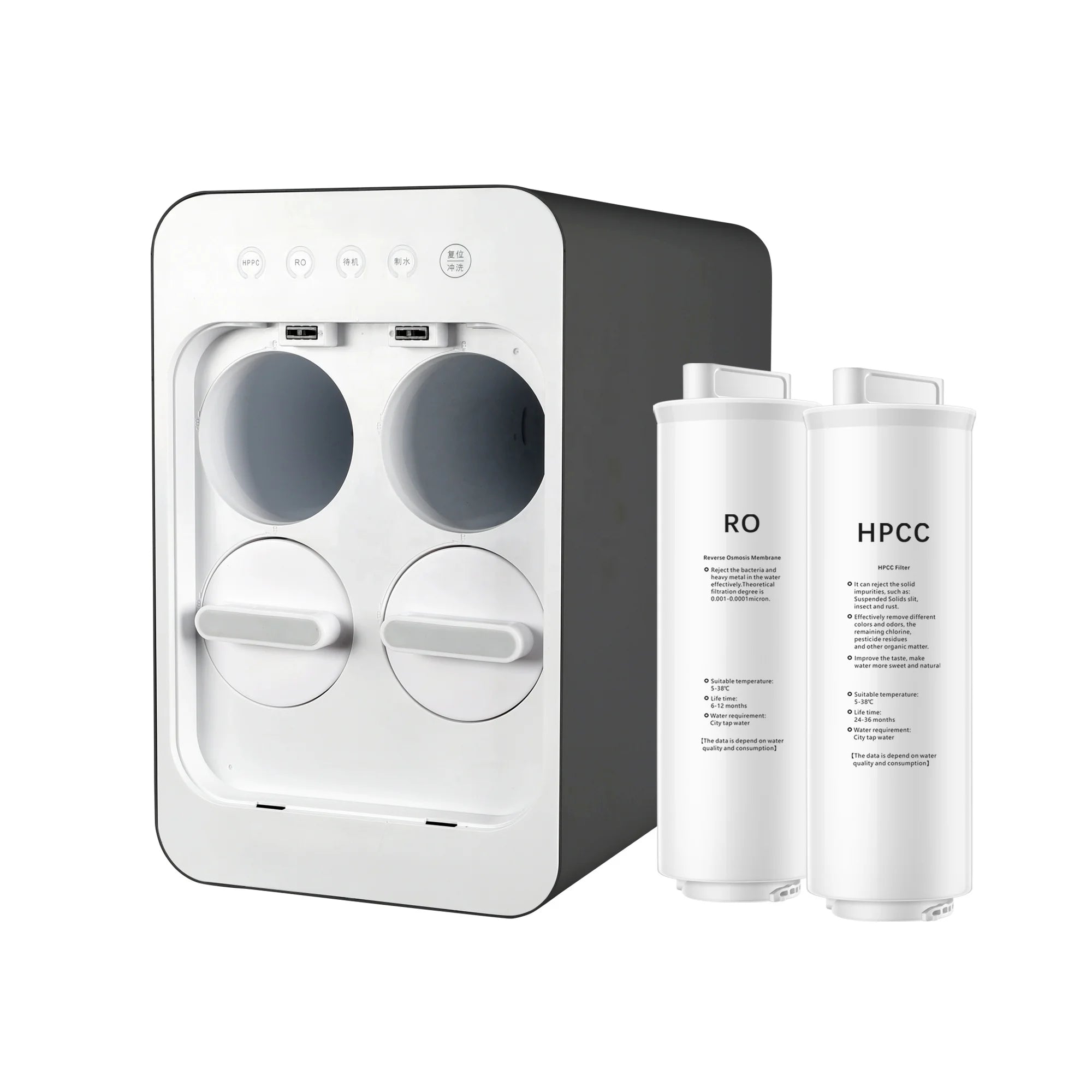1600G Four Stages RO Drinking Alkaline Hotel Under Sink Water Purifier Machine for Commercial