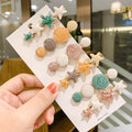 Korean Hair Clips Women Ins Red Star Duck Mouth Girls Clip Hair Accessories