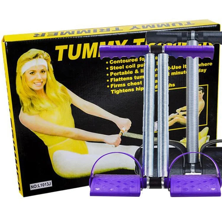 ZHOYA SPORT Multifunction ABS Pedal Exerciser Fitness Sit-Up Exercise Bands Resistance for Legs Waist Arm & Tummy
