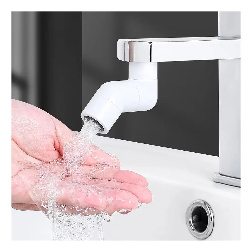 Modern Universal Faucet Aerator Plastic Bathroom 360 Degree Rotatable Sink Faucet Extender