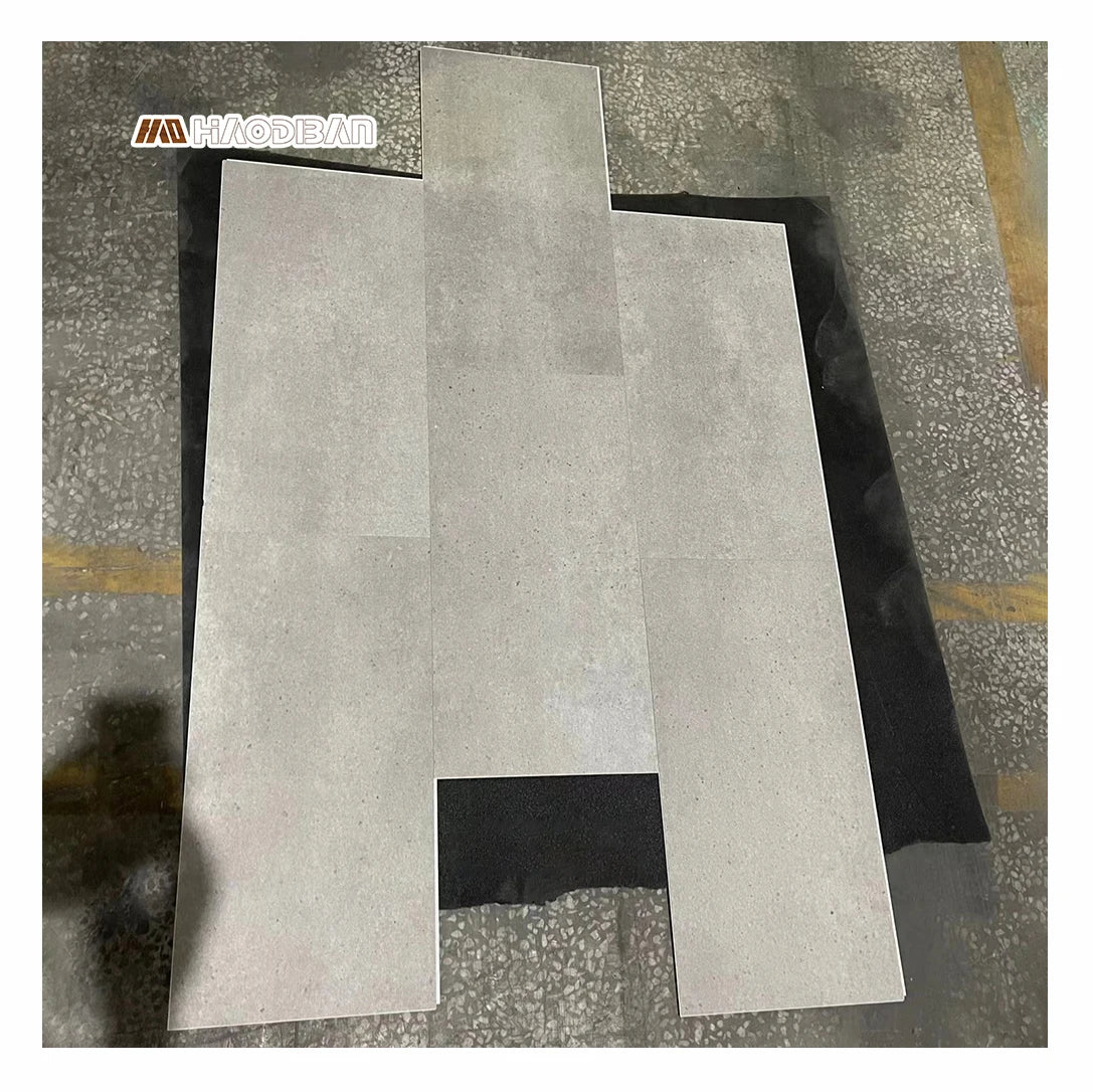 SPC Laminate Effetto Cemento Flooring Click Vinyl SPC Flooring 5mm for Indoor