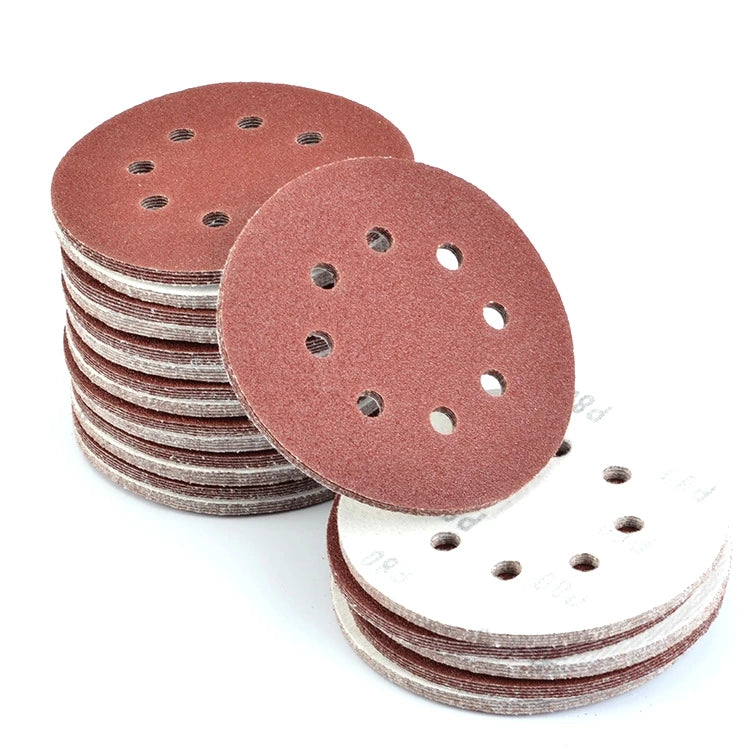 Pexmientas Abrasive Polishing Tools Sanding Disc for Wood 125mm 150mm Hook Loop Sand Paper Sanding Discs Sanding Paper MegaBDM