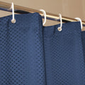 Wholesale Custom Waterproof Polyester Eco-Friendly Shower Curtain with Mildew Resistant Machine Washable Direct Factory Supply