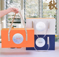 2026 Luxury Cake Gift Box Original Design with UV Coating and Embossing Elegant Kraft Paper Handmade Gift Packing