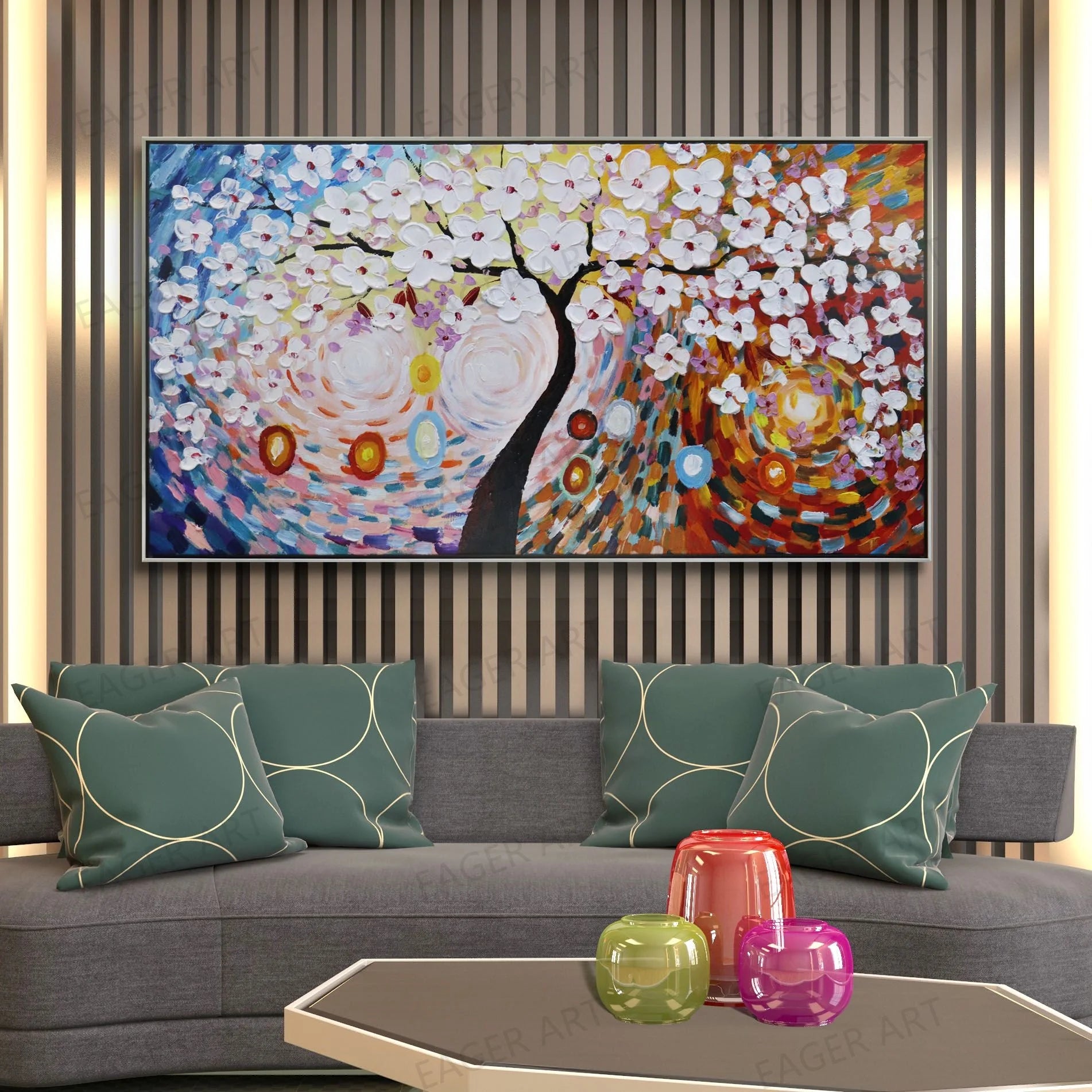 Palette Knife Painting Wall Art Paintings Living Room Decorative Hotel Hand Painted Art 3d Hand Oil Painting Canvas From Photo