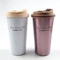 16 oz Handmade Hammered Double Wall Vacuum Insulated Tumbler Cups Stainless Steel & Copper Moscow Mule Mug for Tea Handmade USA