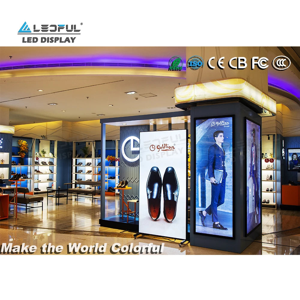 Wholesale Hotel Shopping Mall LED Video Poster LED Advertising Display