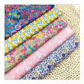 Wholesale Customize Print Cotton  Floral Woven Poplin Cotton Fabric for Dress