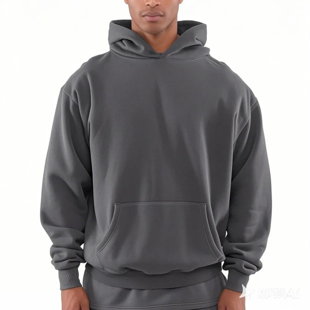 100% Cotton Oversized Unisex Hoodie New Double Printed Custom LOGO Sublimation Plain Hooded with Cartoon Pattern