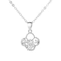 2022 New S925 Four-leaf Clover Necklace Pendant Small Fresh Women's Neck Ornament