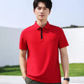 Customized Logo Solid Men's Short T-Shirt Woven Spandex/Polyester Breathable Button Workout Tracksuit Quick Dry Wholesale Unisex